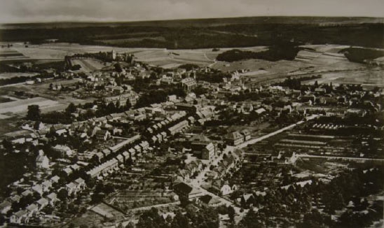 Mechernich um 1938. Quelle: Stadtarchiv Mechernich